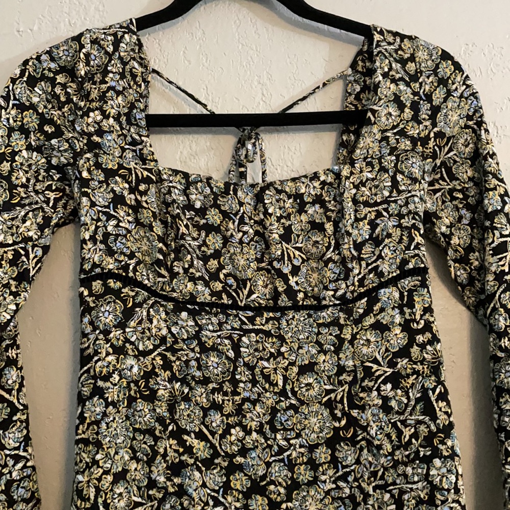 Free People Boheme Long Sleeve Mini Dress - Picture 5 of 13